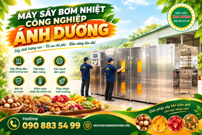 Công nghệ sấy Bơm Nhiệt Ánh Dương