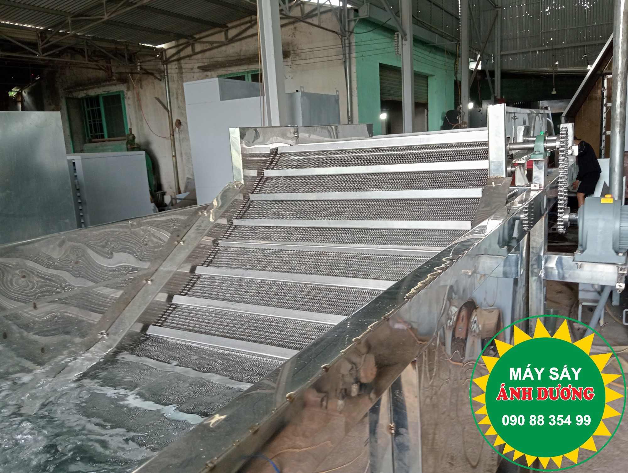 Máy Rửa Rau Củ Quả ADR NS02 Ánh Dương – Giải Pháp Tối Ưu Cho Nông Sản Sạch